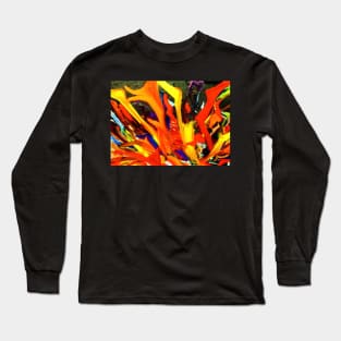 Abstract Explosion! Long Sleeve T-Shirt